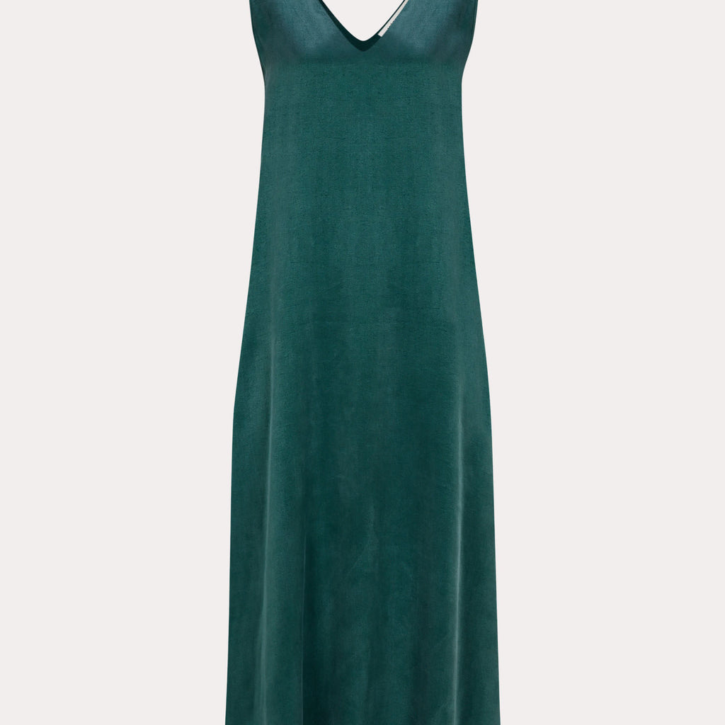 viridis-elbise-duz-yesil