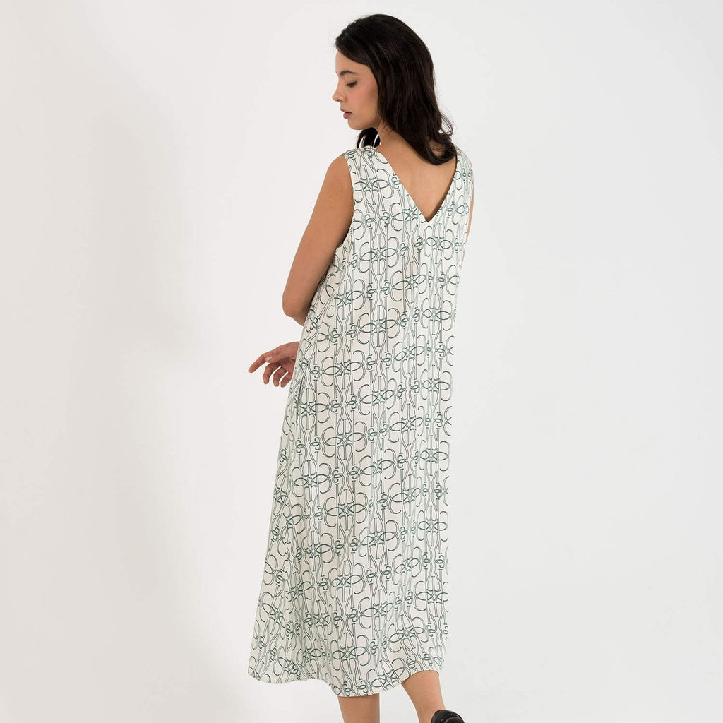 viridis-monogram-elbise-yesil