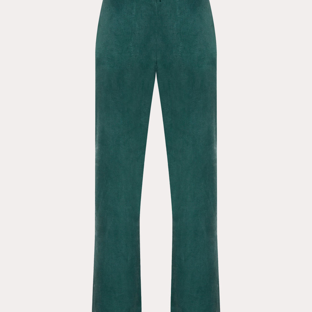 viridis-pantolon-duz-yesil